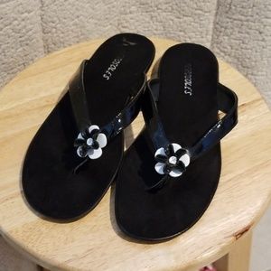 Black sandals